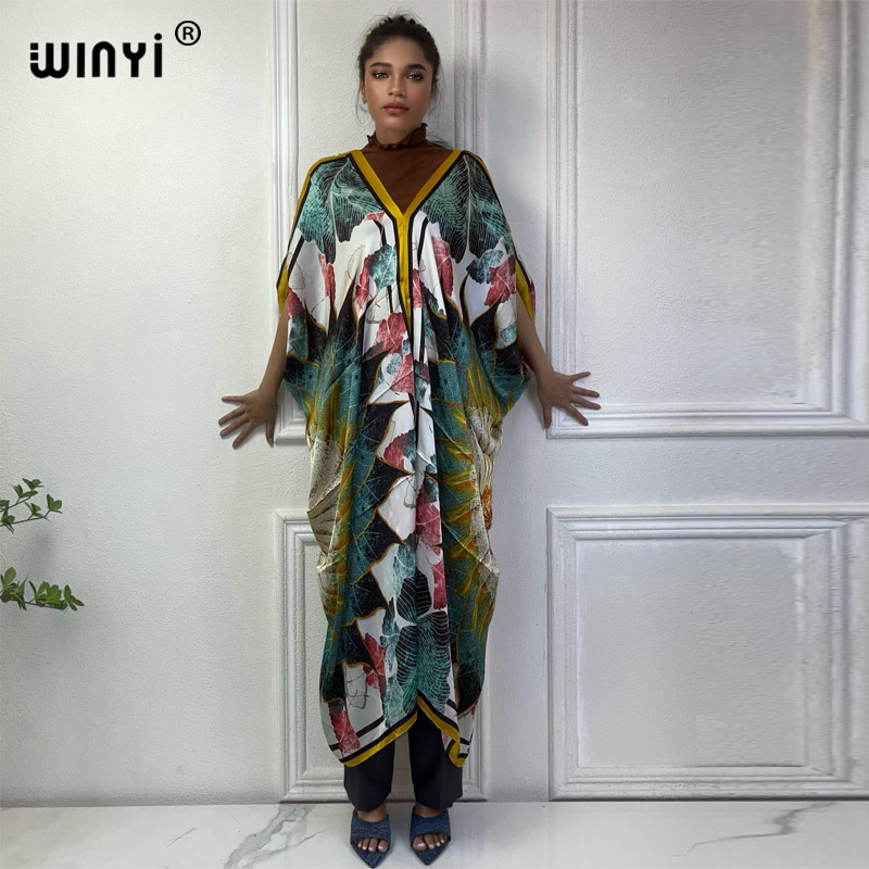 Winyi Sommer afrikanischen V-A – Robe Silk Women Bewertung und Preis