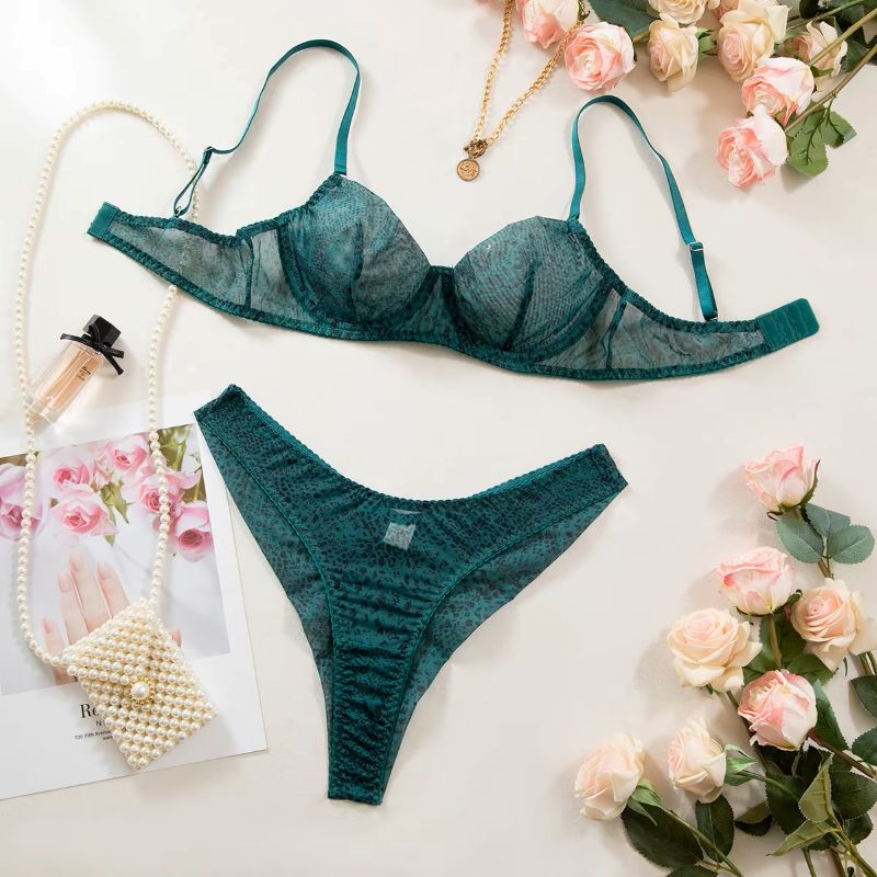 2-teiliges Damen-Dessous-Set,  – Push Up Bra Padded Bewertung und Preis